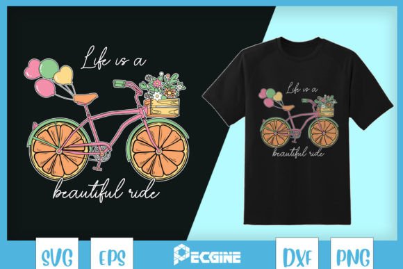 Beautiful Ride Bike SVG