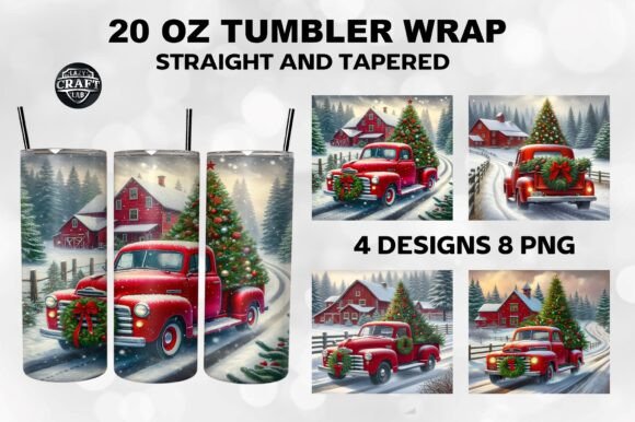 Christmas Tumbler Wrap Design Review