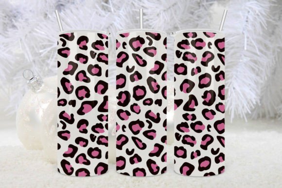 Classic Pink Leopard Valentine Tumbler
