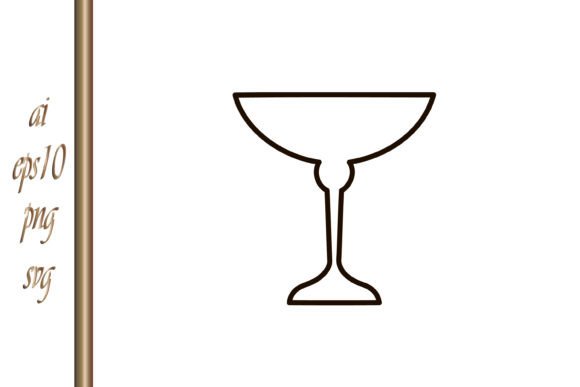 Ice Cream Cup Icon Sketch Drink Vector