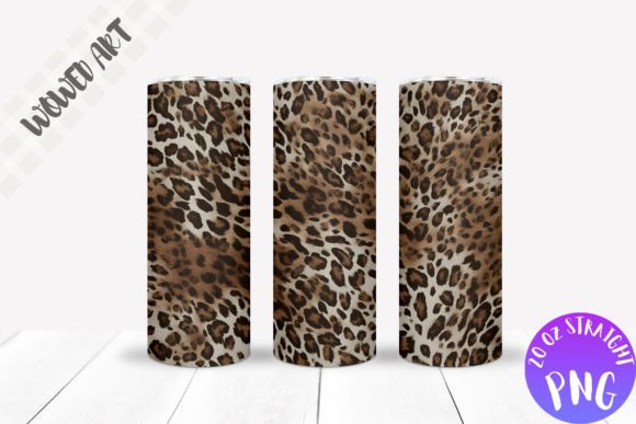 Leopard Print Tumbler Wrap