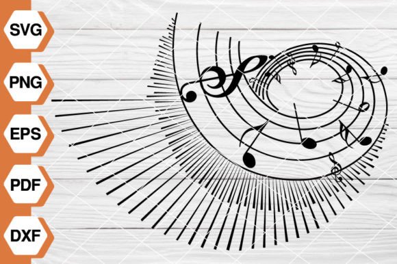 Musical Notes SVG EP-111