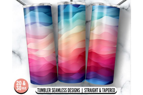 Ombre Tumbler Wrap Design