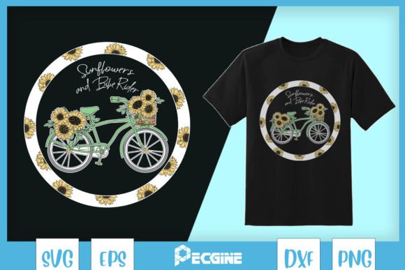 Sunflower Bike Rides SVG